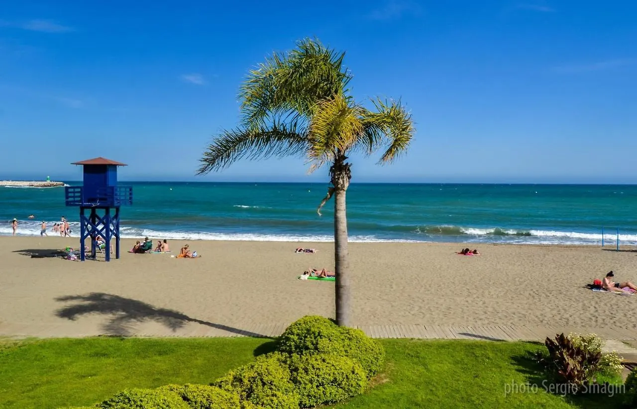 814 Agata Apartamentos - Vista Al Mar - Piscina Y Playa - Excelente Conexion Wifi 贝纳尔马德纳 公寓